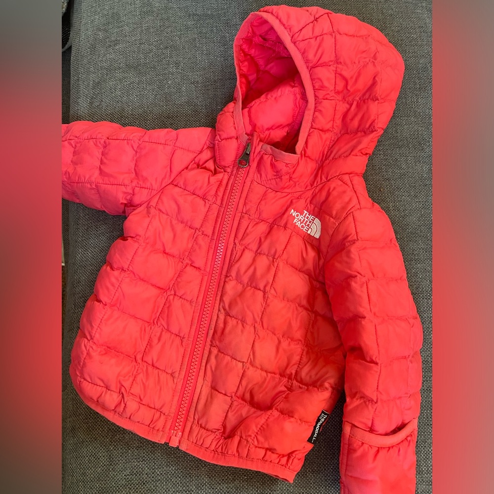 north face jacket - pink